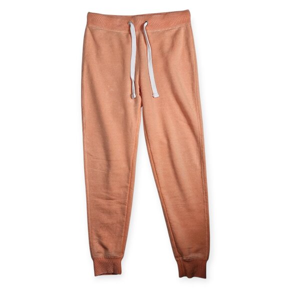 Reflex Womens Peach Jogger Sweatpants L Adjustable Drawstring & Cuffed Ankles - Picture 1 of 8